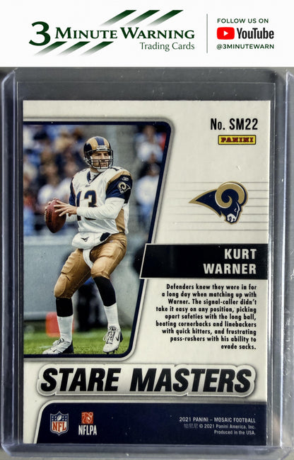 2021 Panini Mosaic #SM22 Kurt Warner Stare Masters