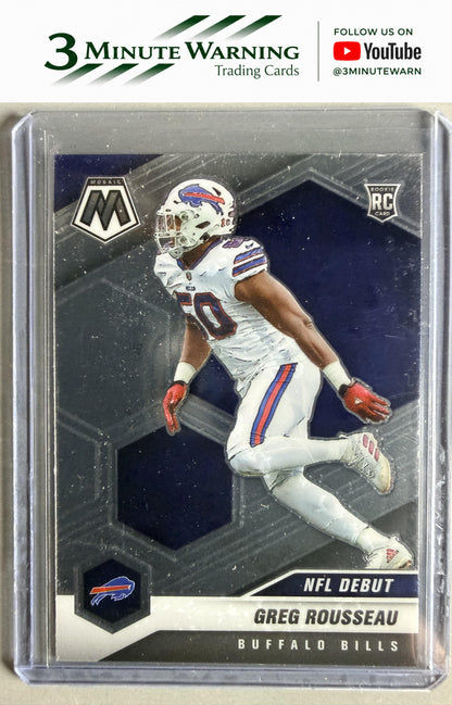 2021 Panini Mosaic #259 Greg Rousseau