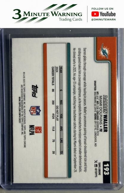 2025 Topps Chrome #193 Darren Waller