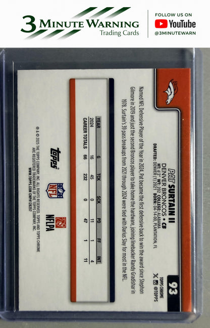 2025 Topps Chrome #93 Patrick Surtain II