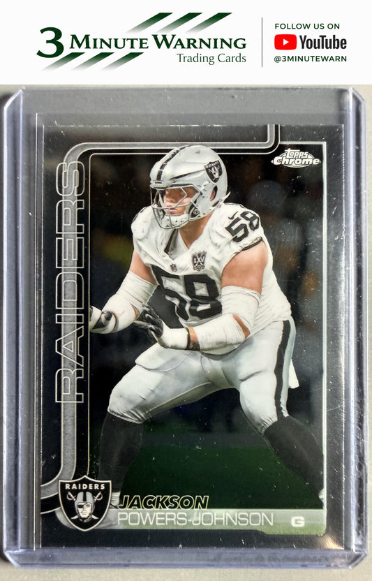 2025 Topps Chrome #177 Jackson Powers-Johnson