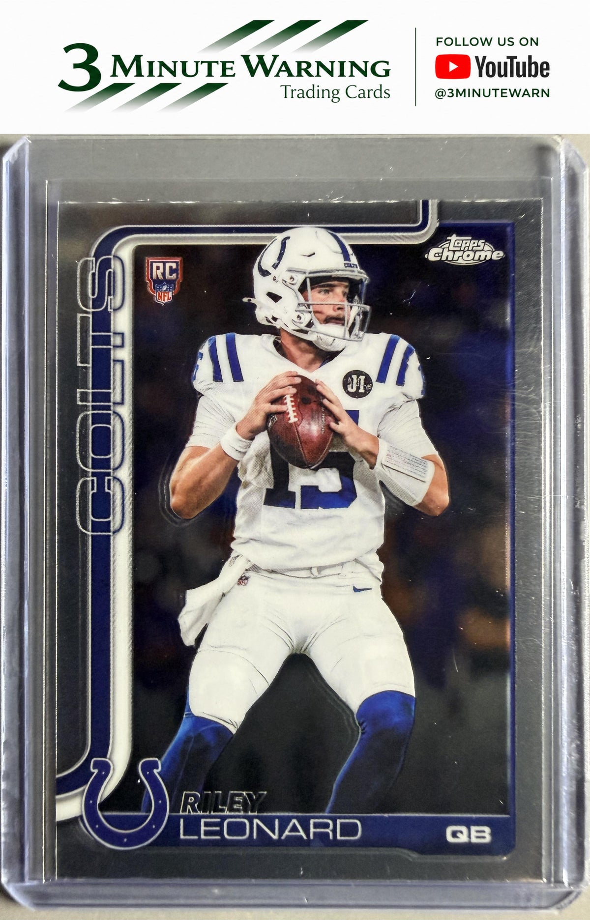 2025 Topps Chrome #318 Riley Leonard