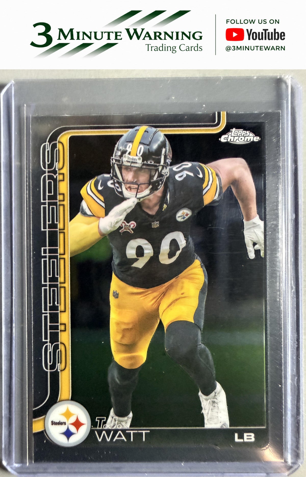2025 Topps Chrome #258 T.J. Watt