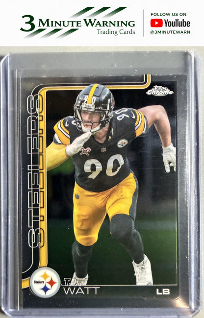 2025 Topps Chrome #258 T.J. Watt