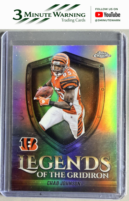 2025 Topps Chrome #LOG-28 Chad Johnson Legends of the Gridiron Refractor
