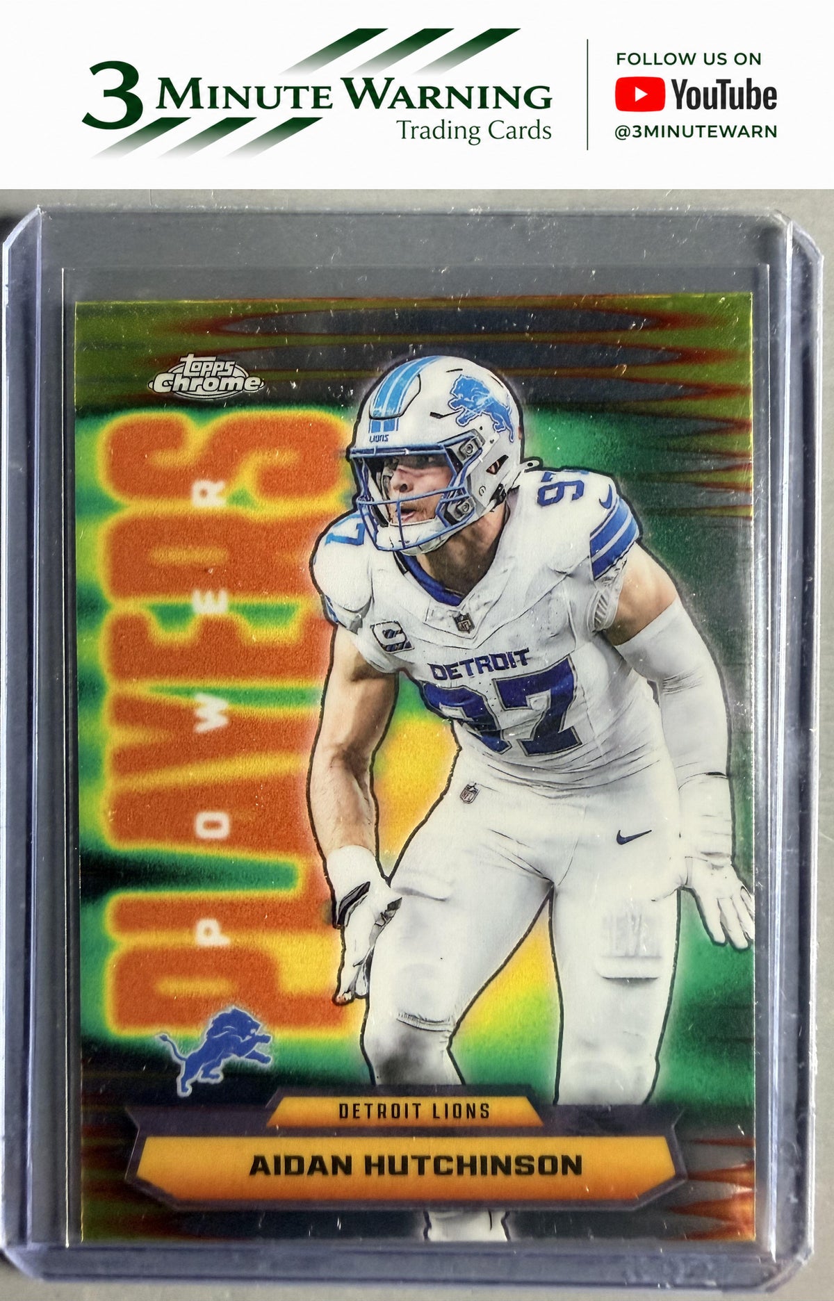 2025 Topps Chrome #PP-38 Aidan Hutchinson Power Players