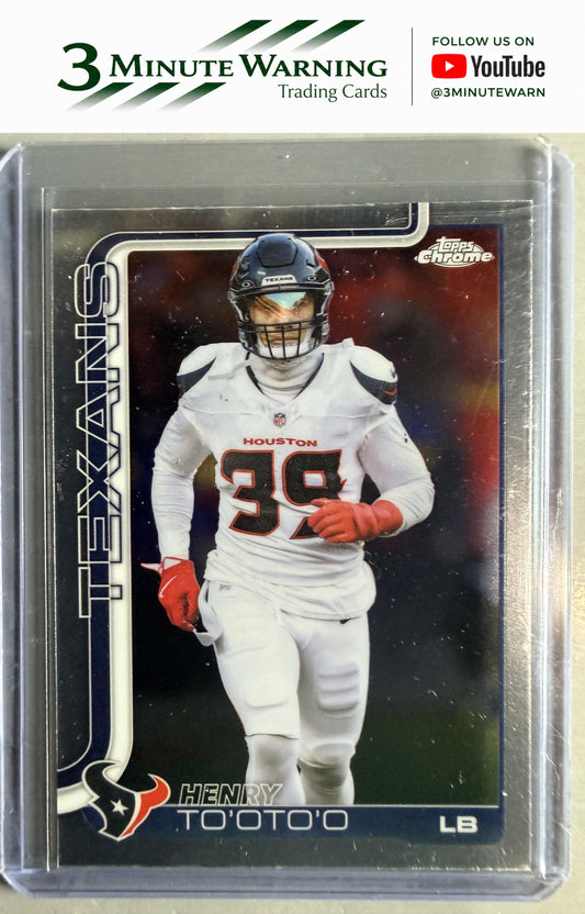2025 Topps Chrome #122 Henry To'oTo'o