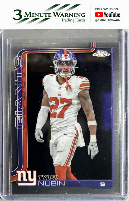 2025 Topps Chrome #231 Tyler Nubin