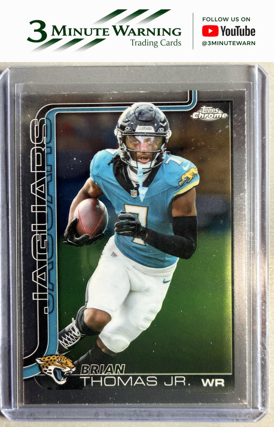 2025 Topps Chrome #135 Brian Thomas Jr.