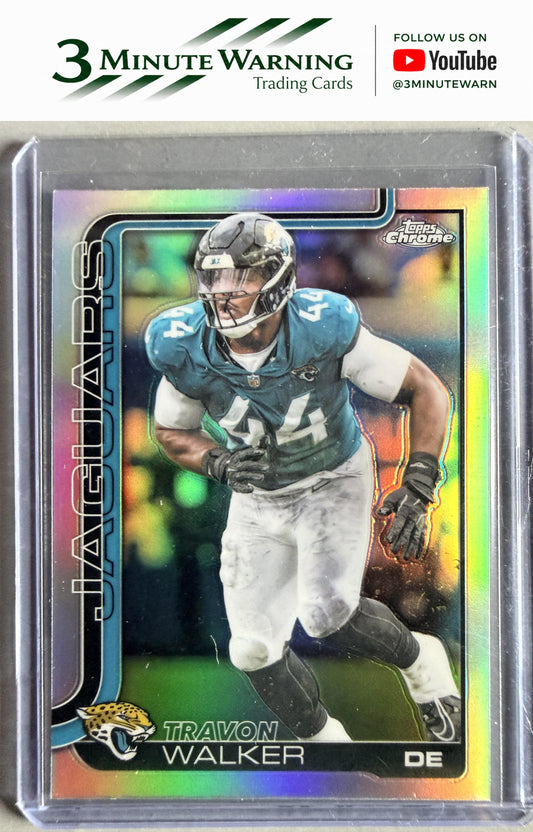 2025 Topps Chrome #141 Travon Walker Refractor