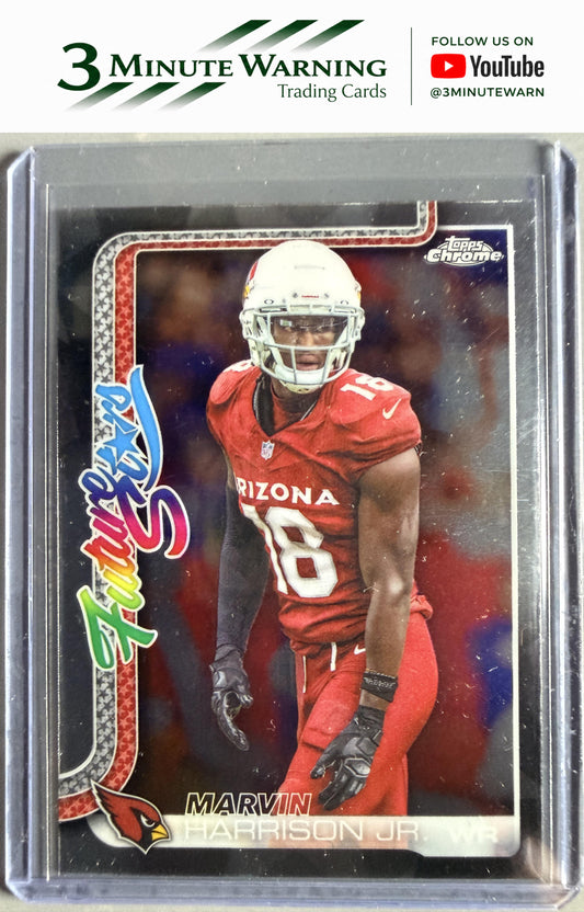 2025 Topps Chrome #FS-6 Marvin Harrison Jr. Future Stars