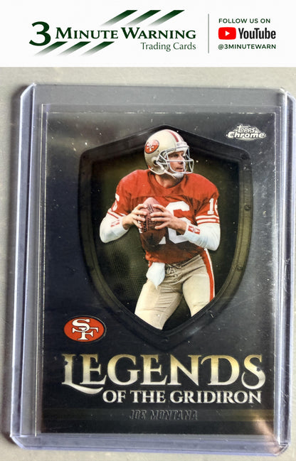 2025 Topps Chrome #LOG-8 Joe Montana Legends of the Gridiron