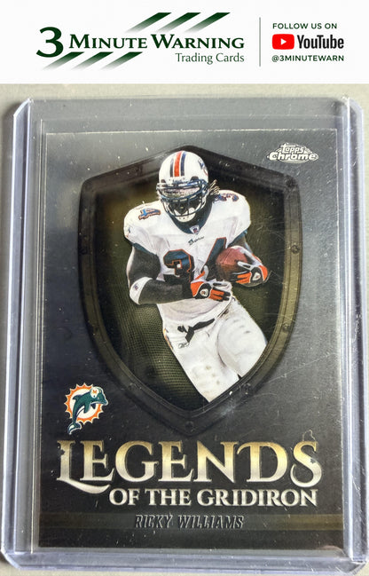 2025 Topps Chrome #LOG-14 Ricky Williams Legends of the Gridiron