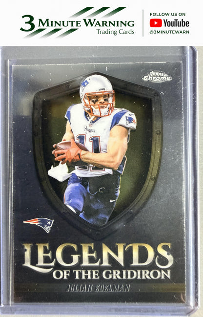 2025 Topps Chrome #LOG-24 Julian Edelman Legends of the Gridiron