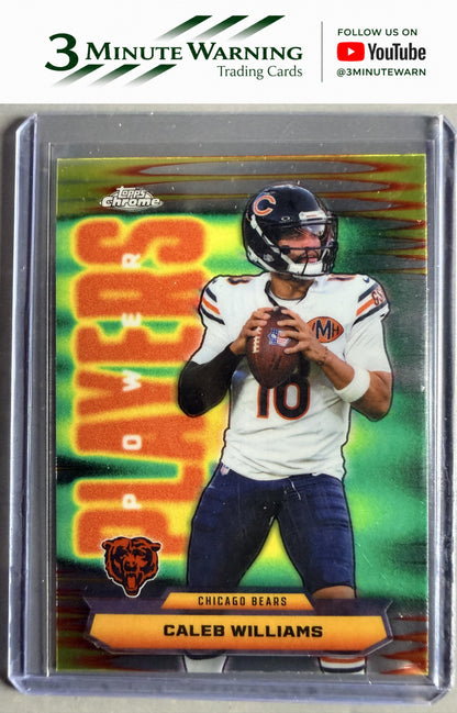 2025 Topps Chrome #PP-7 Caleb Williams Power Players