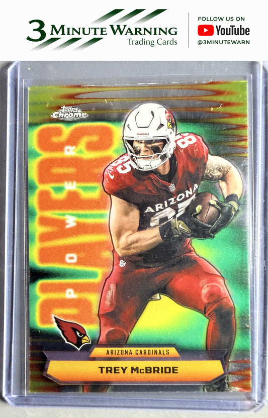 2025 Topps Chrome #PP-32 Trey McBride Power Players