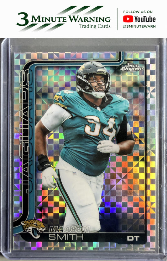 2025 Topps Chrome #140 Maason Smith X-Fractor
