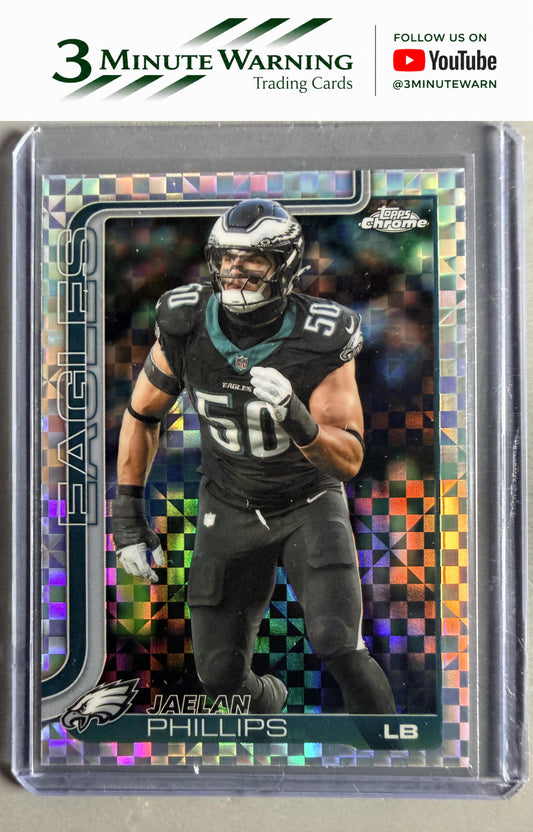 2025 Topps Chrome #192 Jaelan Phillips X-Fractor