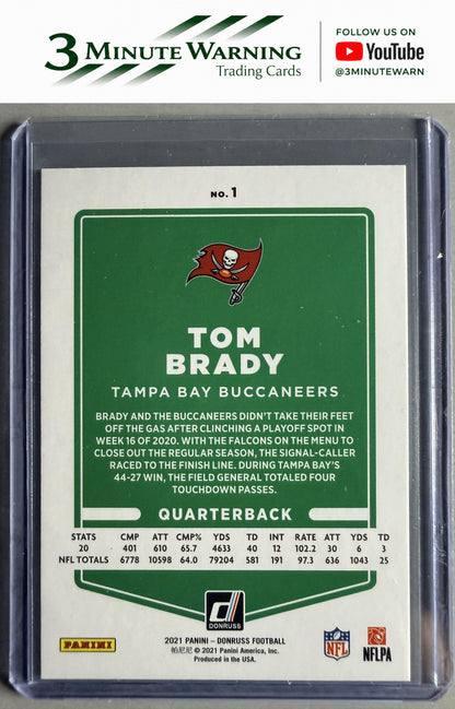 2021 Donruss #1 Tom Brady