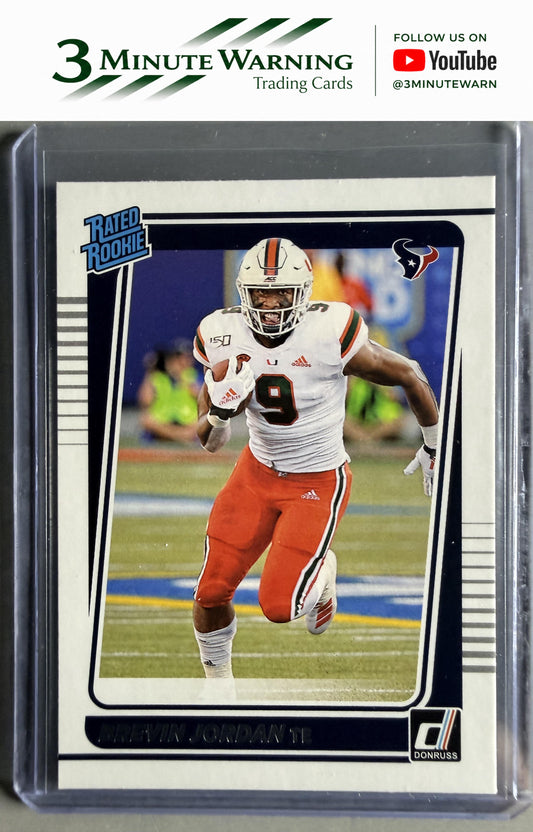 2021 Donruss #308 Brevin Jordan