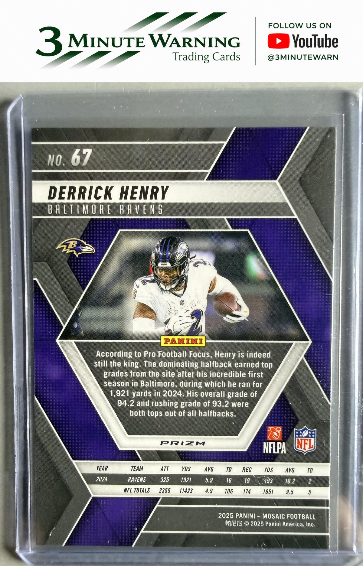 2025 Panini Mosaic #67 Derrick Henry Mosaic Green