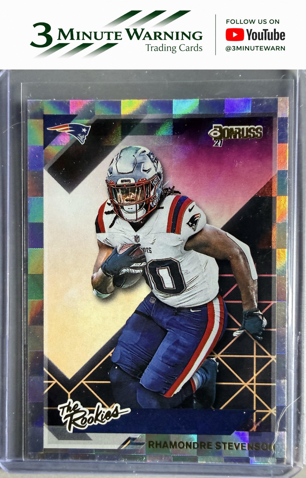 2021 Donruss #TR-RST Rhamondre Stevenson The Rookies