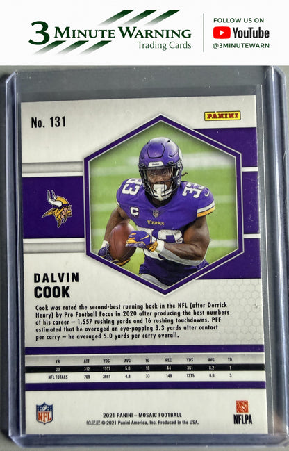 2021 Panini Mosaic #131 Dalvin Cook