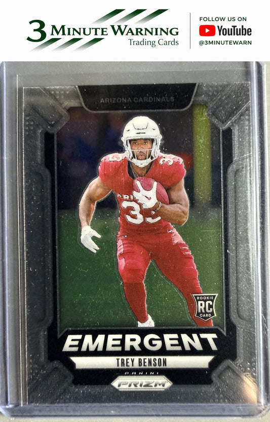 2024 Panini Prizm #17 Trey Benson Emergent