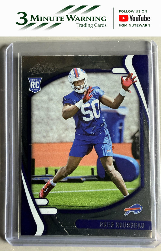 2021 Panini Absolute #149 Greg Rousseau Retail