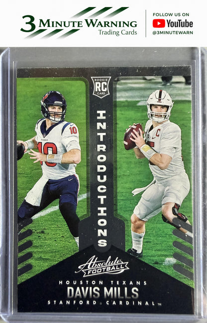 2021 Panini Absolute #INT-18 Davis Mills Introductions