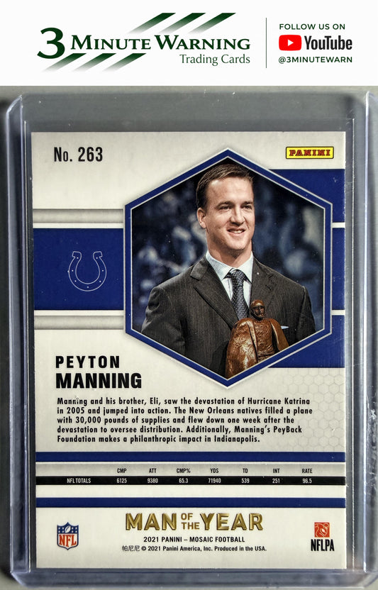 2021 Panini Mosaic #263 Peyton Manning