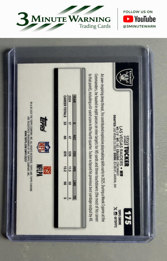 2025 Topps Chrome #175 Tre Tucker