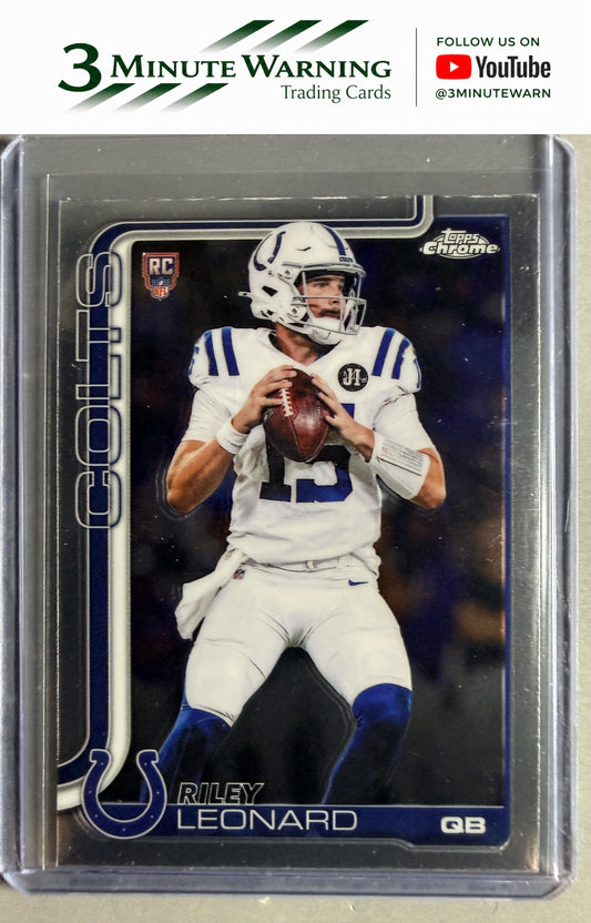 2025 Topps Chrome #318 Riley Leonard
