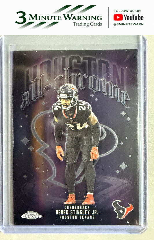 2025 Topps Chrome #ACT-19 Derek Stingley Jr. All Chrome Team