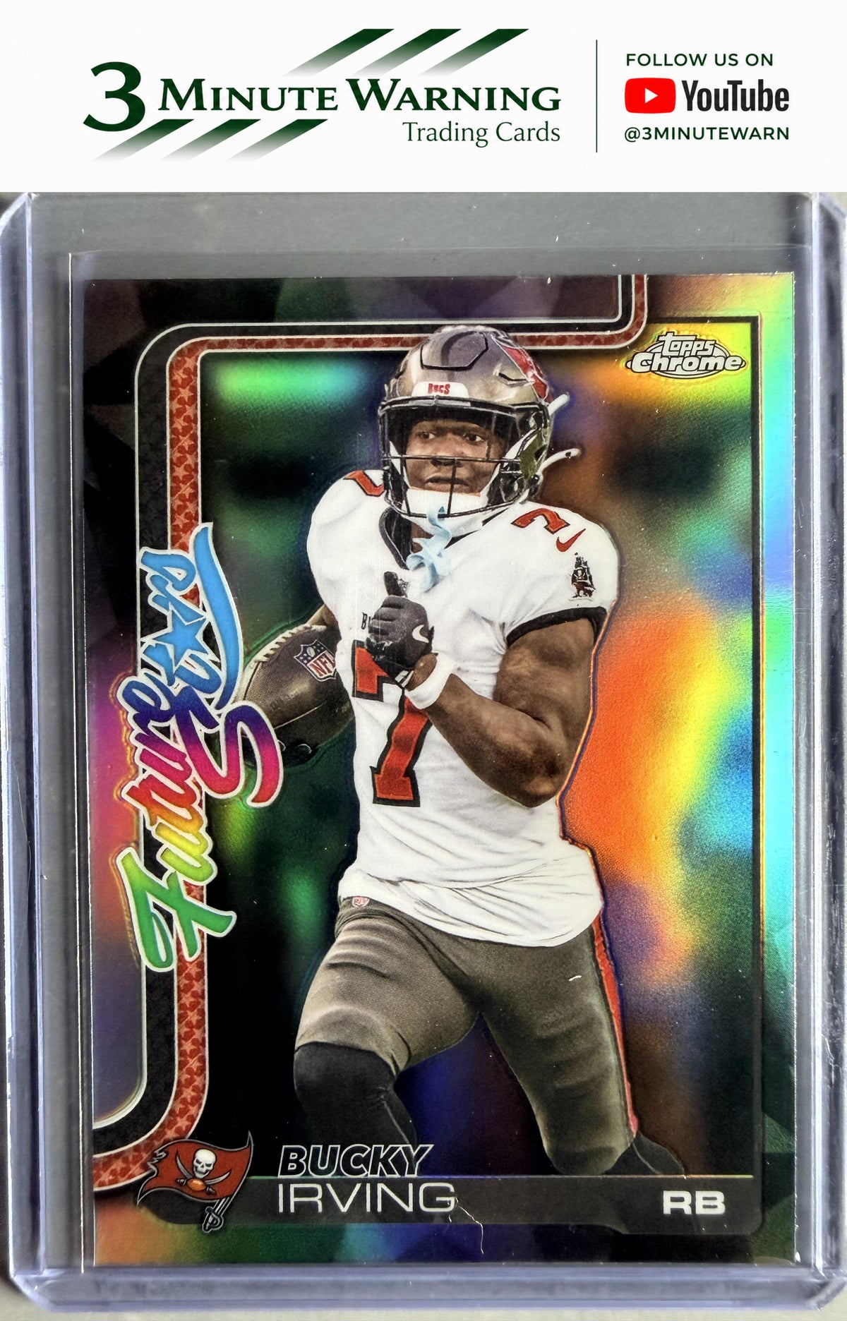 2025 Topps Chrome #FS-11 Bucky Irving Future Stars Refractor