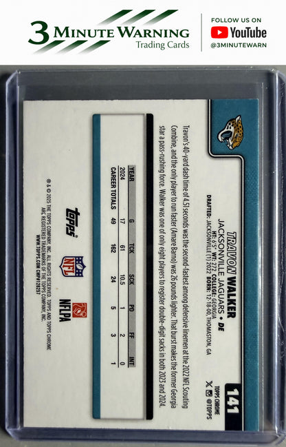 2025 Topps Chrome #141 Travon Walker