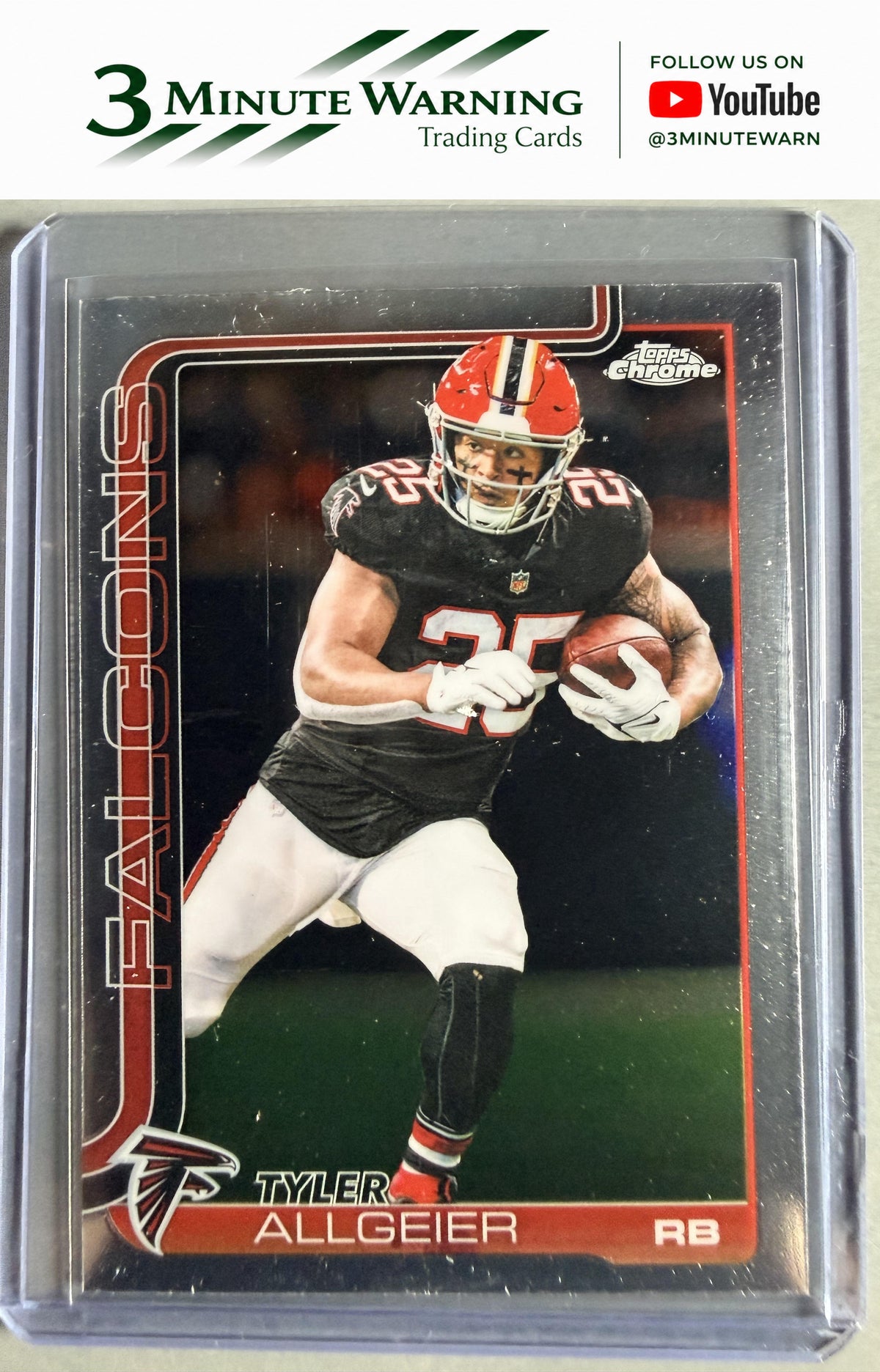 2025 Topps Chrome #17 Tyler Allgeier