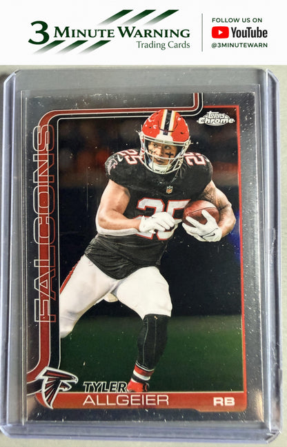 2025 Topps Chrome #17 Tyler Allgeier