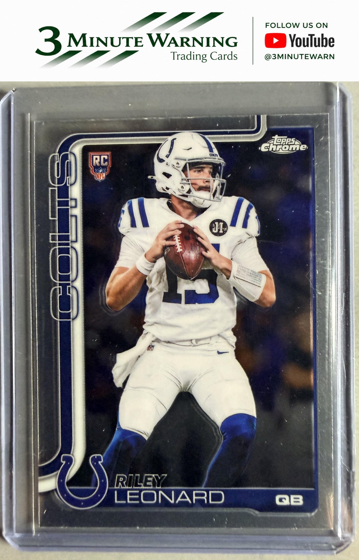 2025 Topps Chrome #318 Riley Leonard