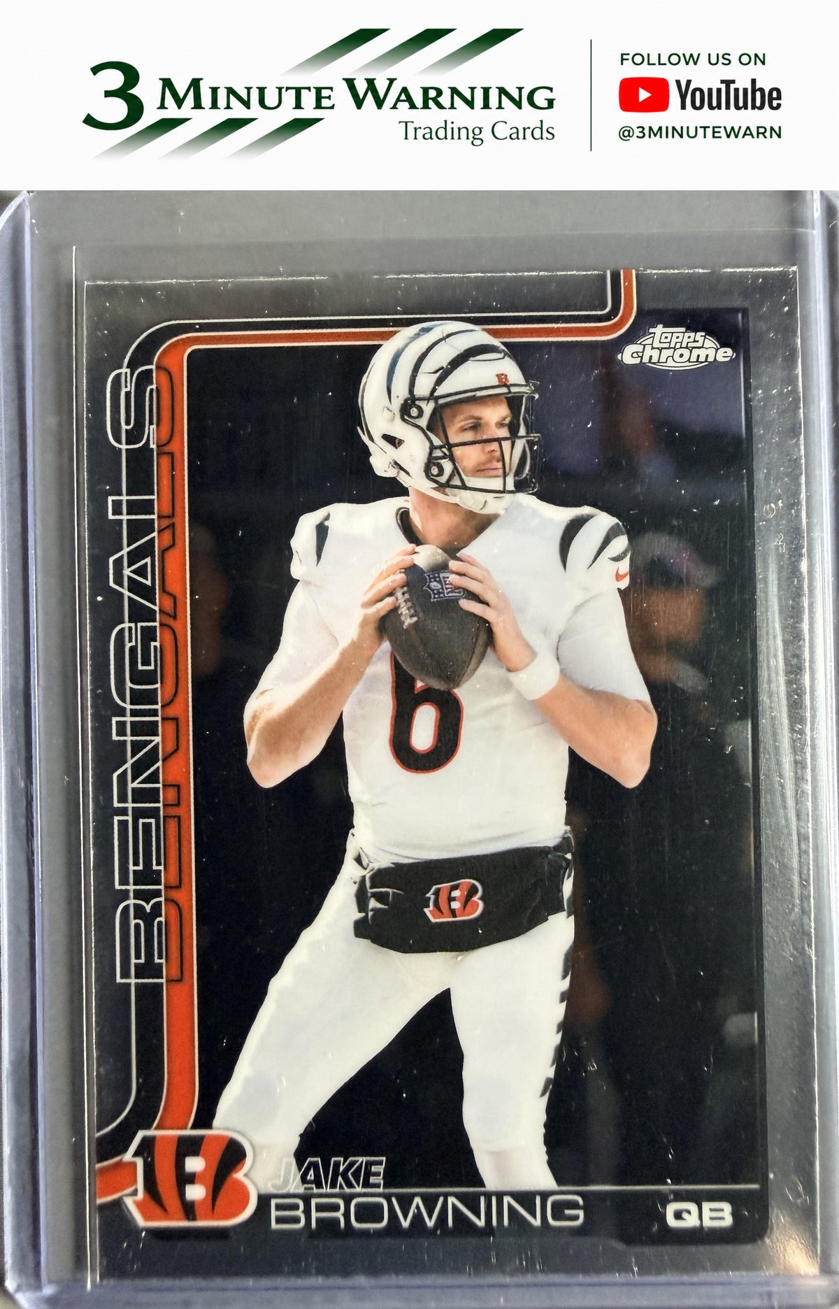 2025 Topps Chrome #63 Jake Browning