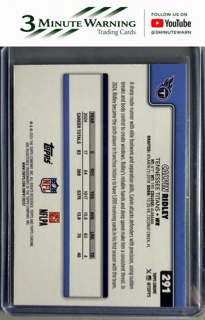2025 Topps Chrome #291 Calvin Ridley