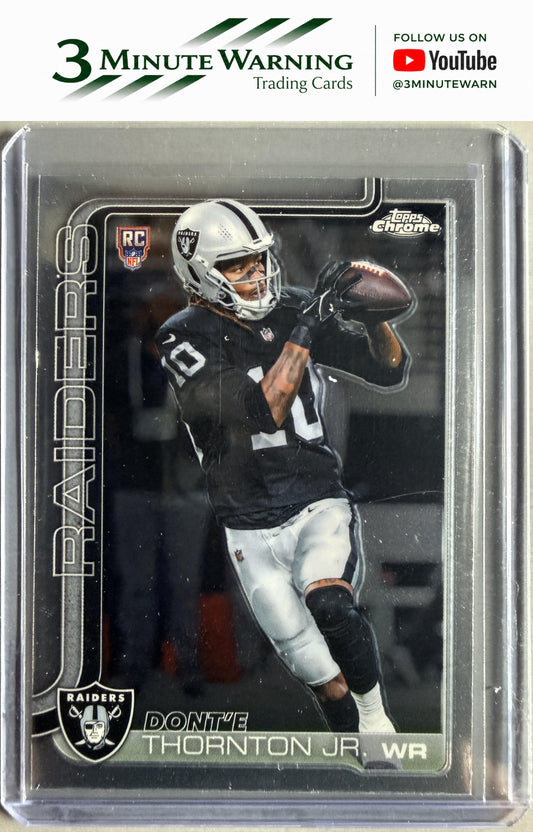 2025 Topps Chrome #385 Dont'e Thornton Jr.
