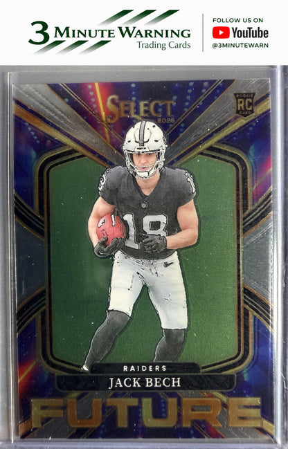 2025 Panini Select #12 Jack Bech Select Future