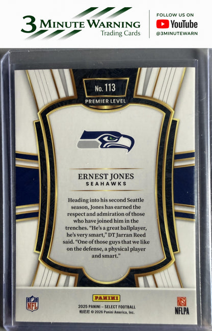 2025 Panini Select #113 Ernest Jones