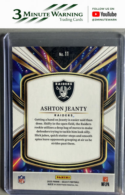 2025 Panini Select #11 Ashton Jeanty Select Future