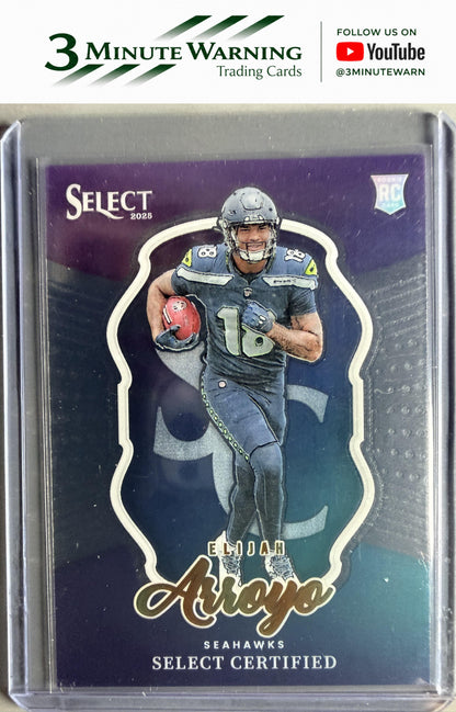 2025 Panini Select #24 Elijah Arroyo Select Certified Rookies