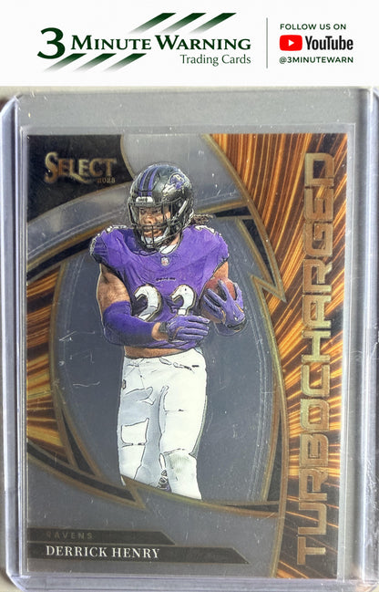 2025 Panini Select #17 Derrick Henry Turbocharged