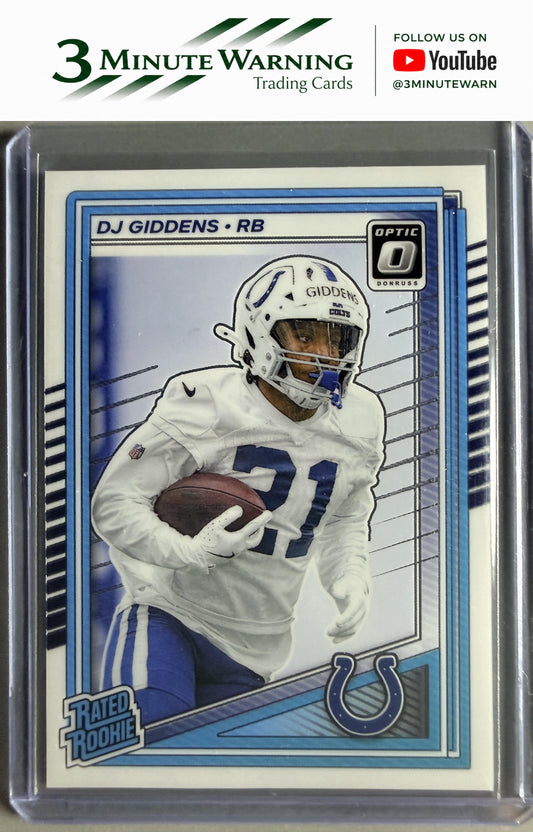 2025 Donruss Optic #258 DJ Giddens