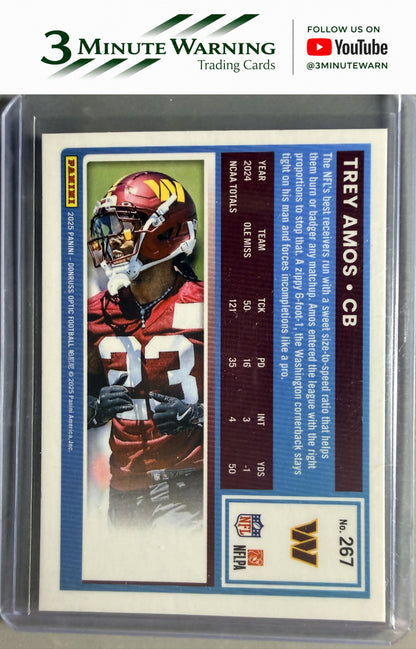 2025 Donruss Optic #267 Trey Amos