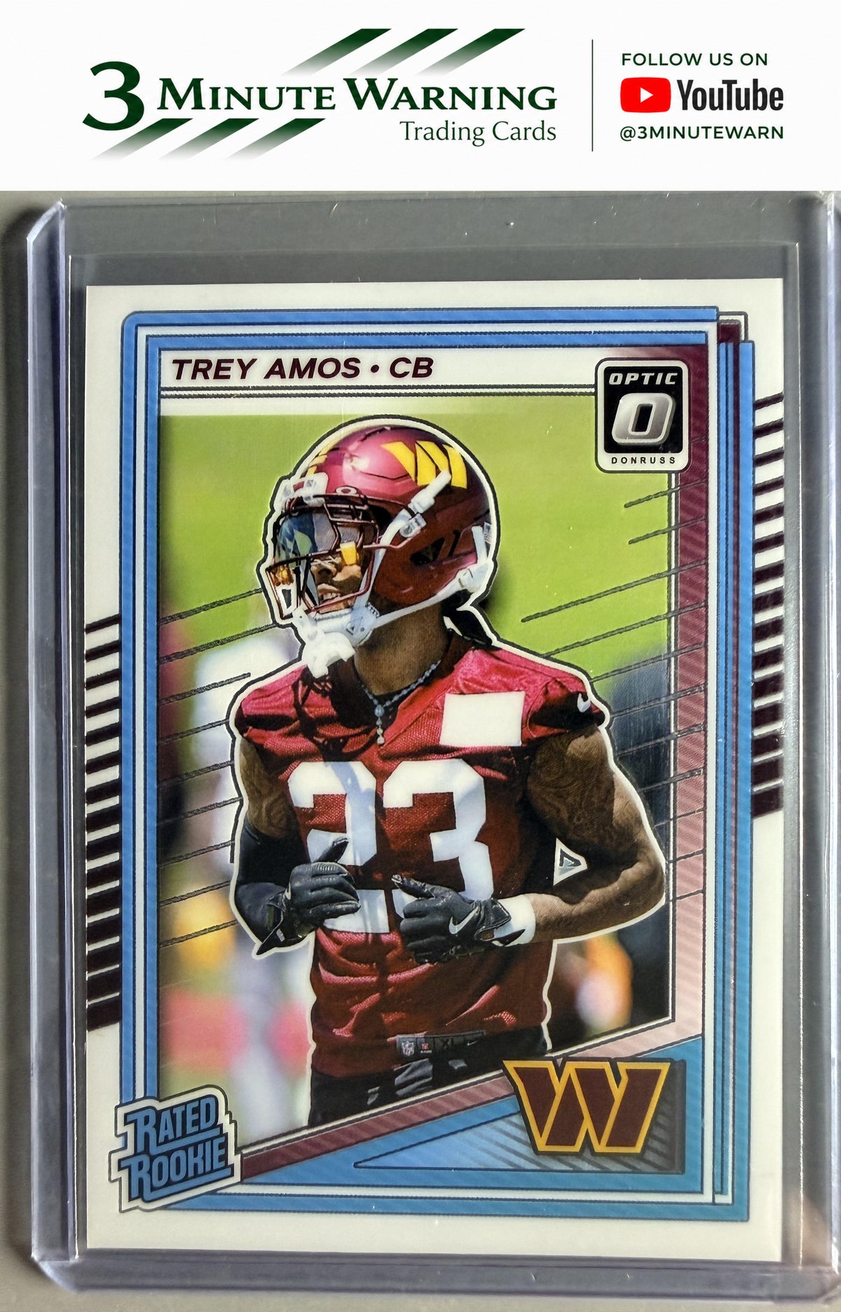 2025 Donruss Optic #267 Trey Amos